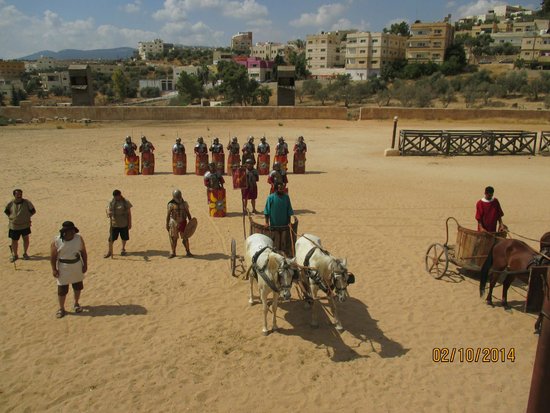 The Roman Army and Chariot Experience in Jerash